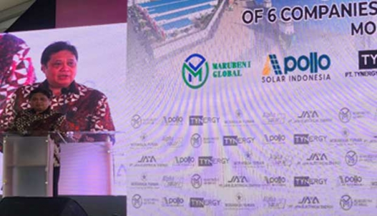 Coordinating Minister for Economic Affairs Inaugurates Industrial Park in Riau Islands