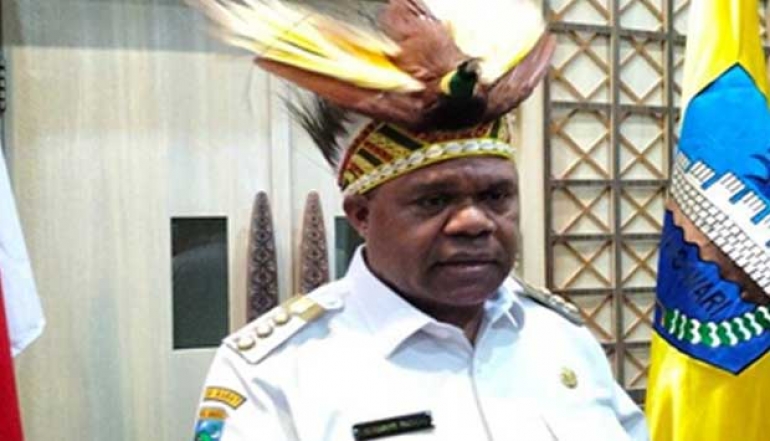 Manokwari Regent Hermus Indou Aims to Maximize Inland Fisheries and Rice Production
