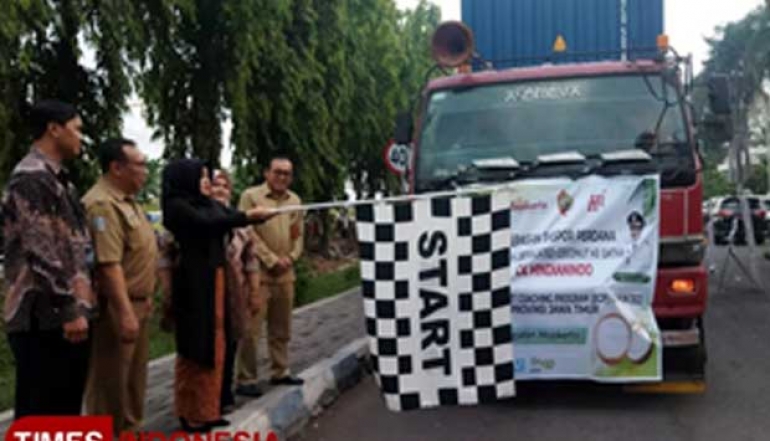 Mojokerto's SMEs Export 25 Tons of Dried Coconuts to Qatar