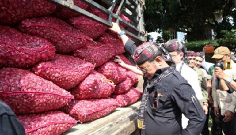 Welcoming HBKN, the Ministry of Agriculture and the Ministry of Trade Synergize to Secure Shallot Stocks and Prices