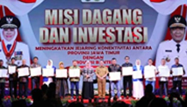 East Java's Trade Mission to Banten Records Total Transactions of IDR 340.47 Billion