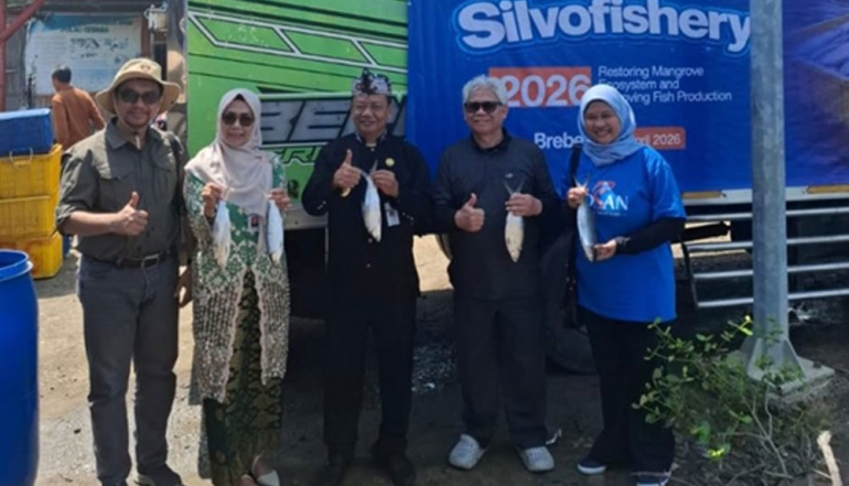 International Collaboration Enhances Silvofishery in Brebes to Bolster Indonesia&rsquo;s Blue Economy