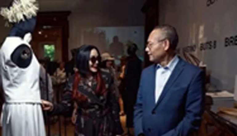 Indonesia Stands as the Sole International Participant in Russia's Creative Industry Festival, Captivating Visitors with Indonesian Designers' Works