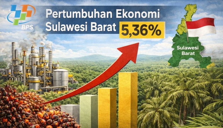 Palm Oil Production Boosts East Sulawesi's Economic Growth to 5.36 Percent