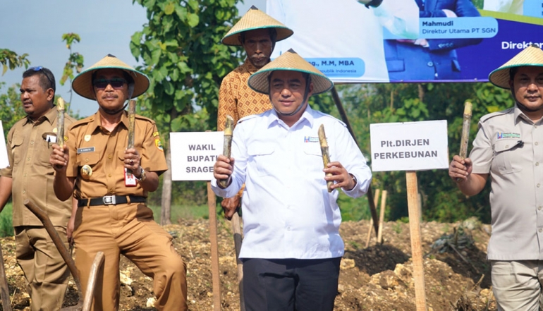 Encouraging Sugar Self-Sufficiency, the Ministry of Agriculture Strengthens Downstream Activities and Sugar-Cane Productivity in Sragen