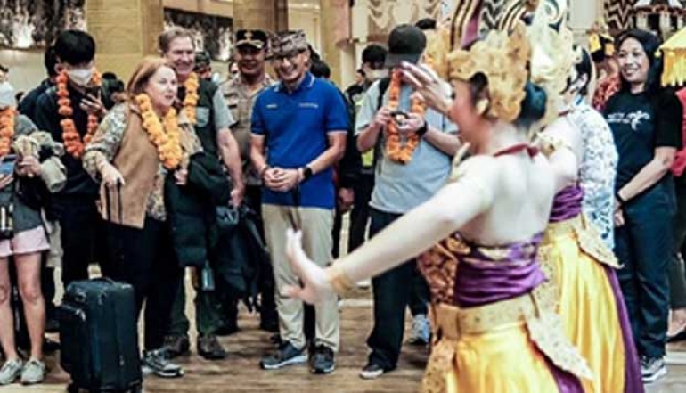 Indonesia's Tourist Visitation Target Increased to 8.5 Million in 2023