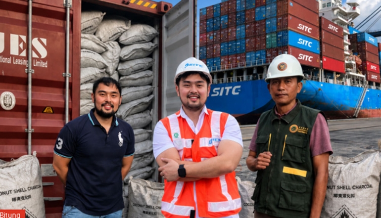 North Sulawesi Coconut Charcoal Achieves Historic Direct-Call Export to China