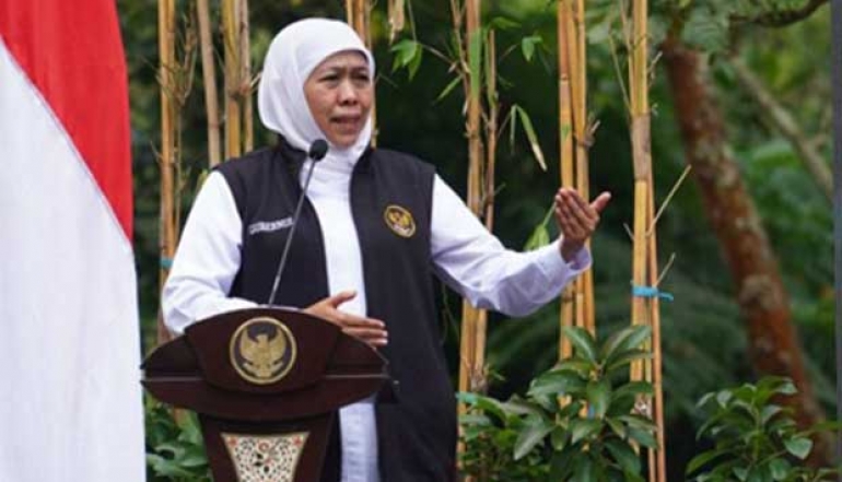 Governor of East Java Inaugurates Arjuno Mountain Slope Agroforestry Rural Area for Coffee in Batu City