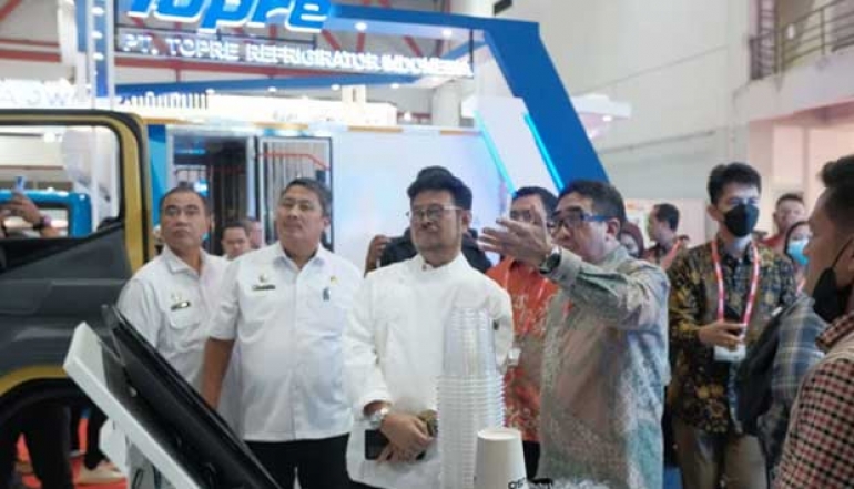 Minister of Agriculture SYL Calls on Entrepreneurs to Boost Indonesia's Agricultural Sector at ICA Expo 2023