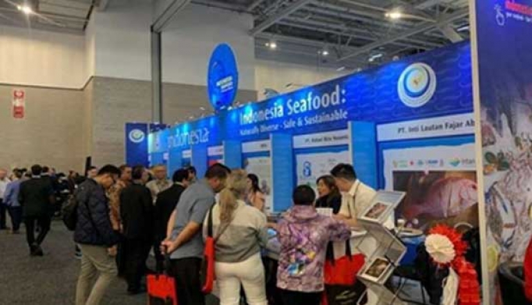 KKP Exhibits Indonesian Fishery Products at America's Largest Seafood Expo