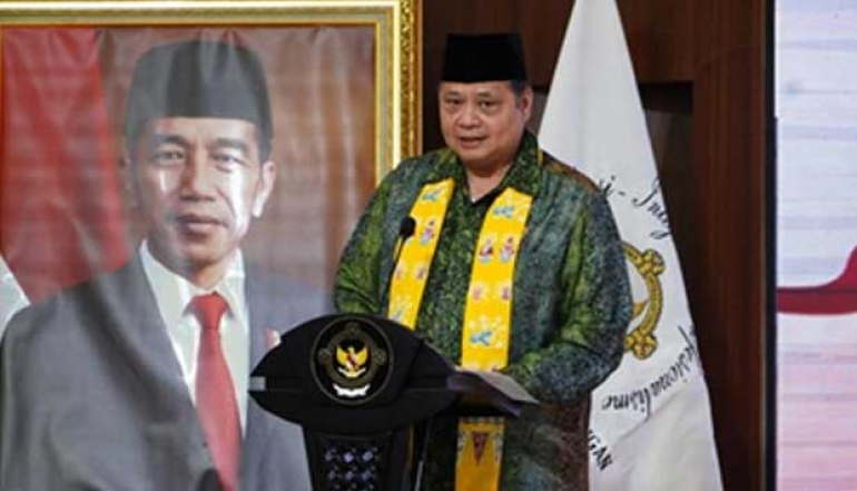 Minister Airlangga Outlines Government's Approach to Achieve Indonesia Emas 2045 Vision