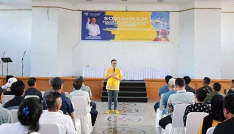 Deputy Minister Jerry Advocates for Increased Quantity and Variety of Export Products in Bolaang Regency