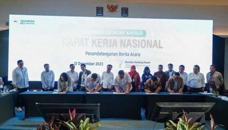 Success in Achieving Investment Realization of IDR 167.2 Trillion, Special Economic Zones Optimistic About Becoming a Global Investment Destination