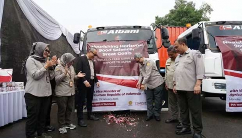 Indonesia Exports Livestock Feed Worth IDR 44 Billion to Japan and Vietnam