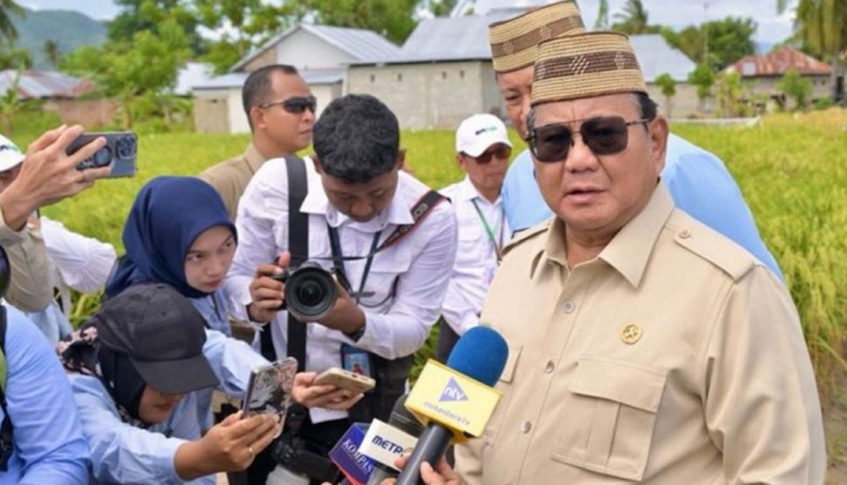 President Prabowo Optimistic Agricultural Innovation Will Fast-Track Indonesia&rsquo;s Evolution into a Global Rice Granary